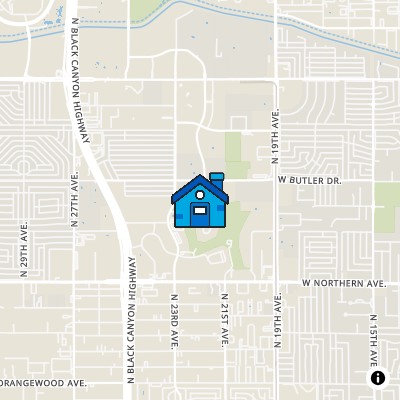 FHA Approved condo EL CARO VILLAS CONDOMINIUM, 8330 N 21ST DR, PHOENIX, AZ 85021