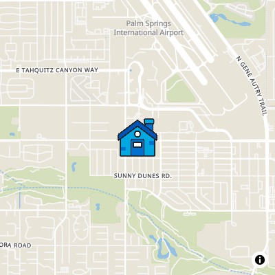 FHA Approved condo PUEBLO SANDS, 481 BRADSHAW LNPALM SPRINGS, CA 92262