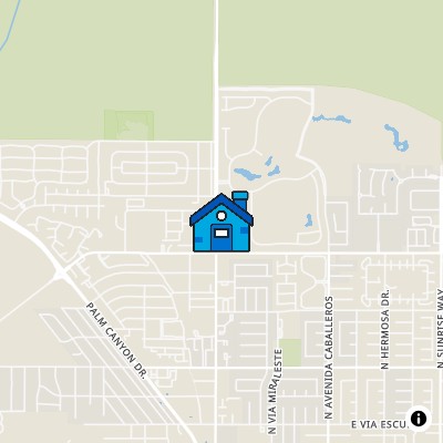 FHA Approved condo PALERMO, 3521 MELODY LANE, PALM SPRINGS, CA 92262