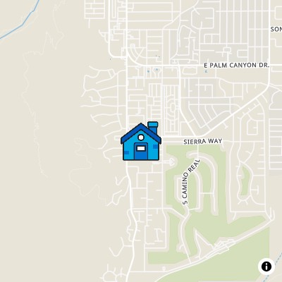 FHA Approved condo CASA CANYON, 221 E LA VERNE WAYPALM SPRINGS, CA 92264