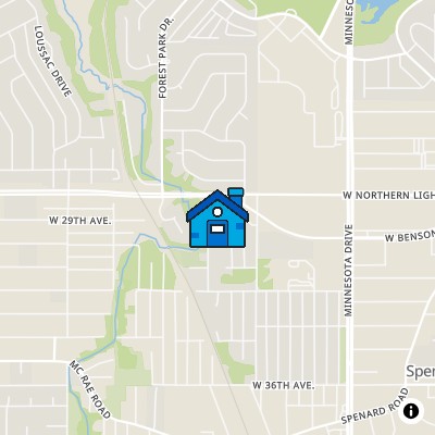 FHA Approved condo BAINBRIDGE COURT CONDOMINIUMS, 2153 W 29TH AVE, ANCHORAGE, AK 99517