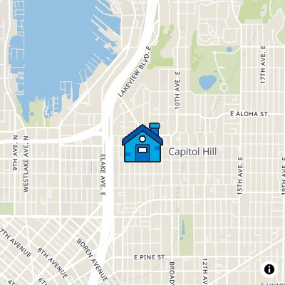 FHA Approved condo SHANNON CONDOMINIUMS, 601 BELMONT AVE E, SEATTLE, WA 98102