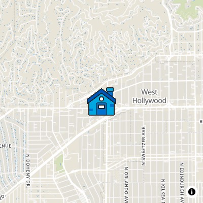 FHA Approved condo ALTA LOMA WEST, 1134 ALTA LOMA RD, WEST HOLLYWOOD, CA 90069
