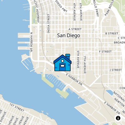 FHA Approved condo HORIZONS-MARINA DISTRICT, 555 FRONT ST, SAN DIEGO, CA 92101