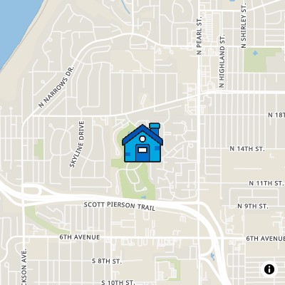 FHA Approved condo THE GREENSIDE CONDOMINIUM, 1311 HIGHLANDS PKWY, TACOMA, WA 98406