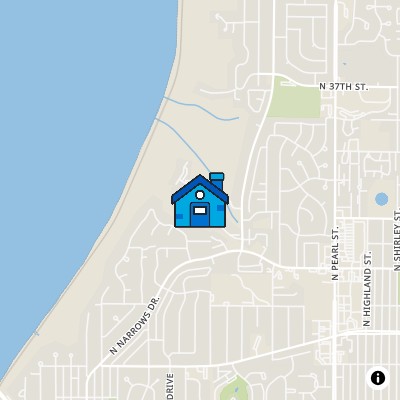 FHA Approved condo GOLD POINTE, A CONDOMINIUM, 3008 N NARROWS DR, TACOMA, WA 98407