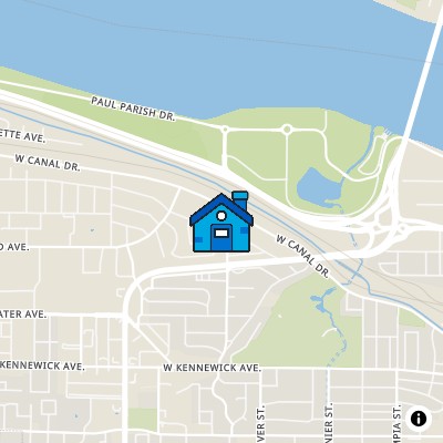 FHA Approved condo THE PALISADES CONDOMINIUM, 2401 W CANAL DR, KENNEWICK, WA 99336
