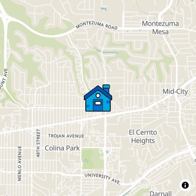 FHA Approved condo COLLWOOD TOWNHOUSE, 4545 COLLWOOD BLVD, SAN DIEGO, CA 92115