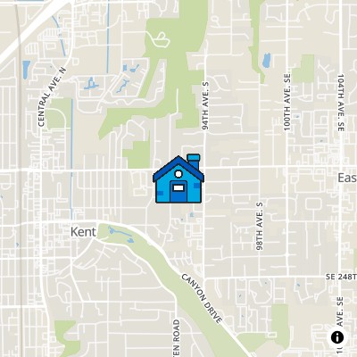 FHA Approved condo EAGLE LANE CONDOMINIUM**, 9202 S 240TH PL, KENT, WA 98030