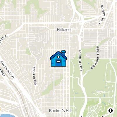 FHA Approved condo LE PARC CHATEAU, 3450 3RD AVE, SAN DIEGO, CA 92103