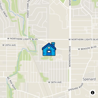 FHA Approved condo LOIS TOWNHOMES, 2956 LOIS DR, ANCHORAGE, AK 99517