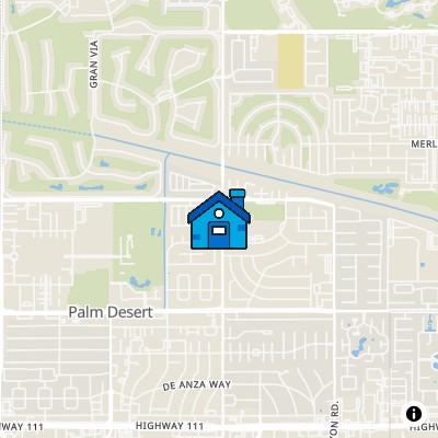 FHA Approved condo PORTOLA PALMS, 43155 PORTOLA AVE, PALM DESERT, CA 92260