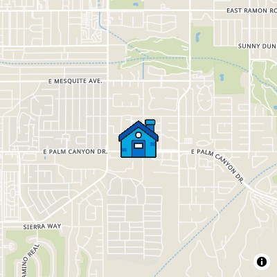 FHA Approved condo THE VERSAILLES, 2057 E COLUMBARD DR, PALM SPRINGS, CA 92264