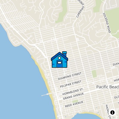 FHA Approved condo PACIFIC TOWER COMMUNITY ASSOC*, 4944 CASS ST, SAN DIEGO, CA 92109