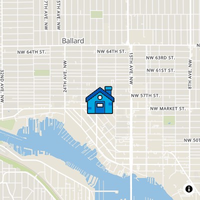 FHA Approved condo VIK CONDOMINIUM**, 1760 NW 56TH ST, SEATTLE, WA 98107