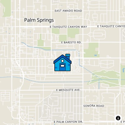 FHA Approved condo RAMONA VILLAS HOA, 1111 E RAMON RDPALM SPRINGS, CA 92264